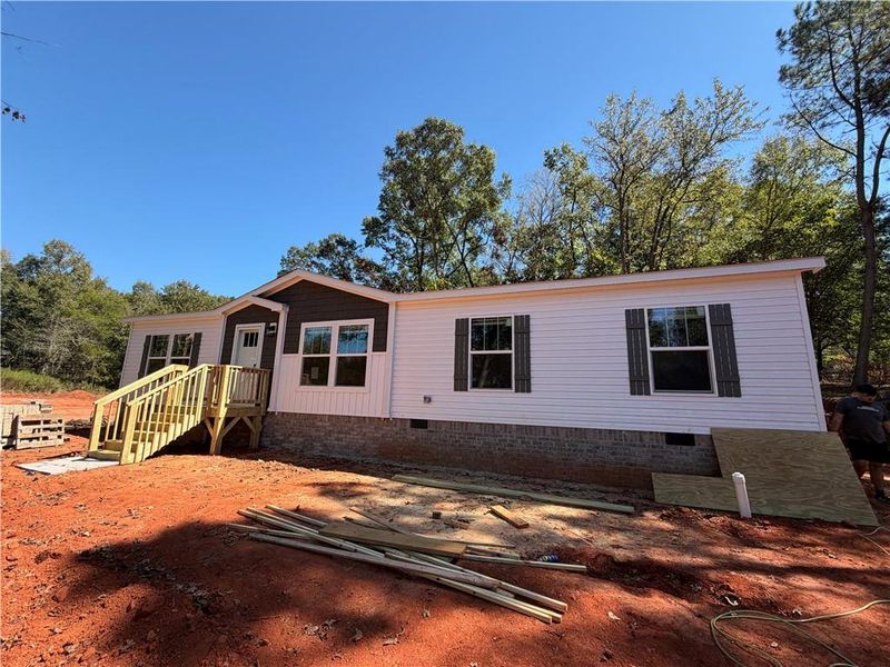 In-progress construction of a new home in , Royston, GA (Image 14).