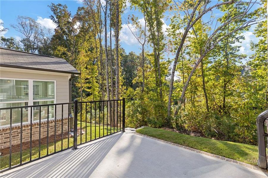 Exterior details and patio area of a home in , Dacula (Image 20).