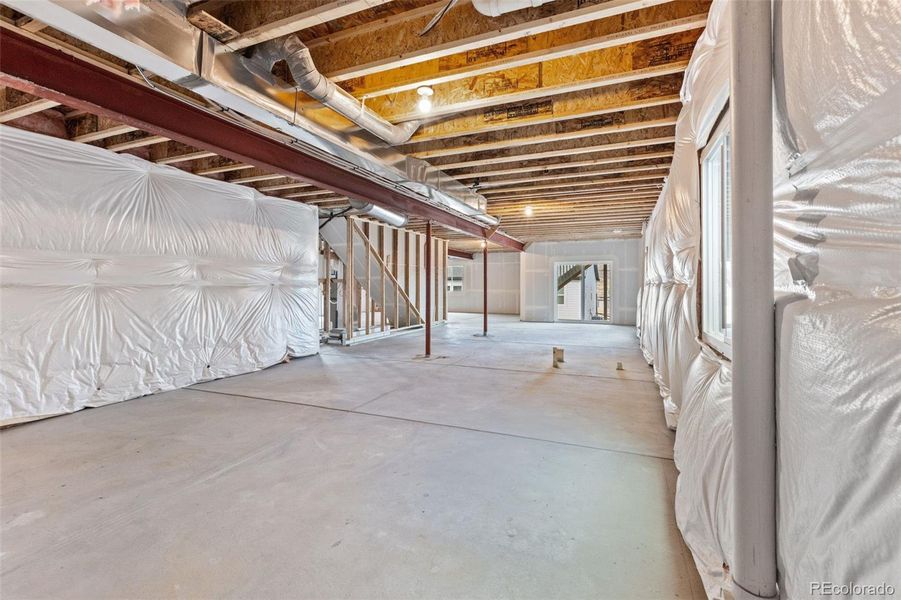 In-progress construction of a new home in , Golden, CO (Image 48).