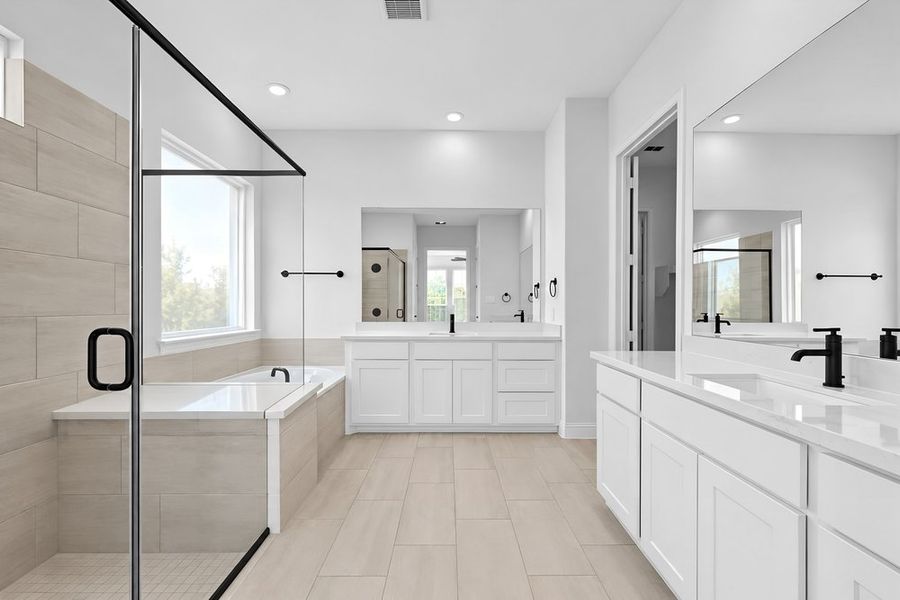 Furnished interior view inside a new home in The Ridge at Northlake, Northlake (Image 6).