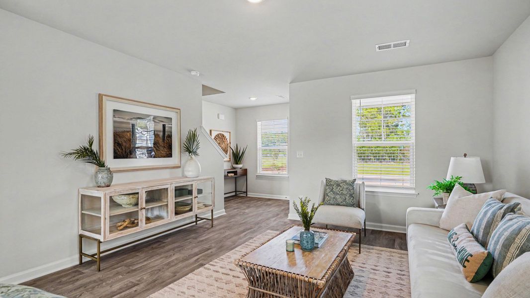 Furnished interior view inside a new home in Fox Run, Supply (Image 9).