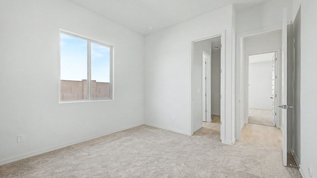 Representative furnished interior of a home built from the Montoro by DRB Homes in Windrose, Waddell (Image 18).