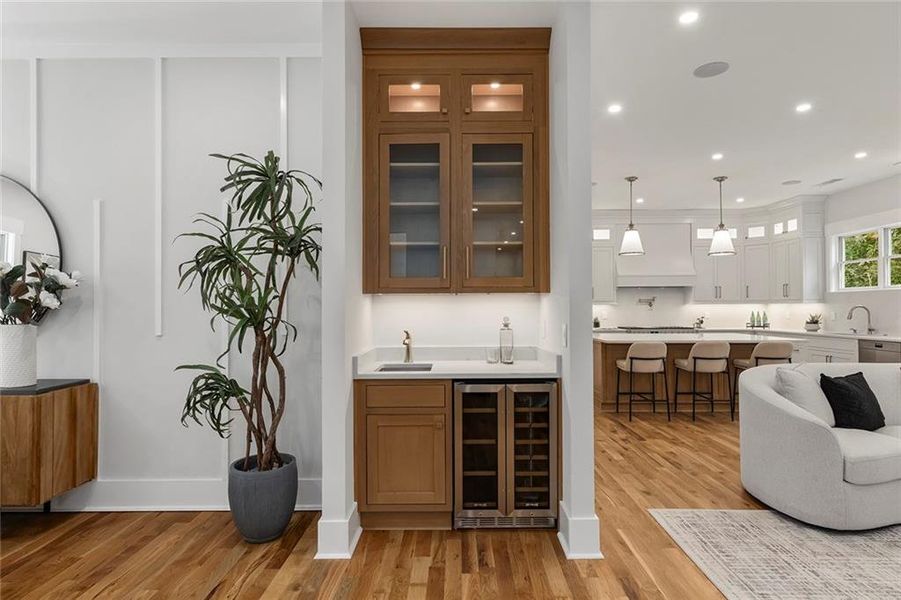 Furnished interior view inside a new home in , Atlanta (Image 12).