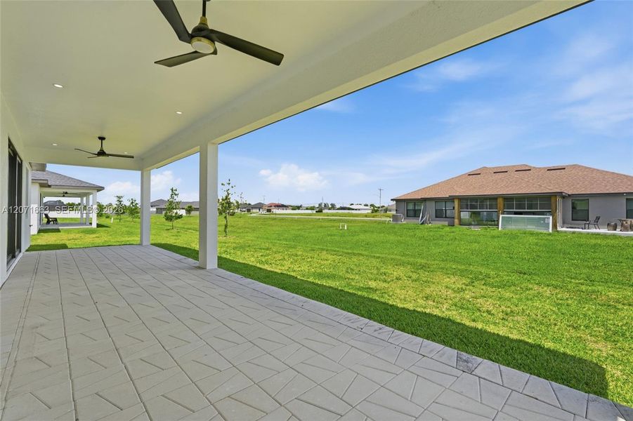 Exterior details and patio area of a home in , Cape Coral (Image 3). Exterior details and patio area of a home in , Cape Coral (Image 3).