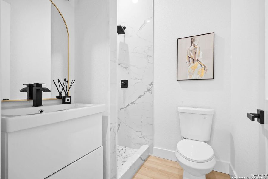 Furnished interior view inside a new home in , San Antonio (Image 10).