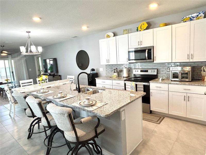 Furnished interior view inside a new home in Victoria Oaks, Deland (Image 35).
