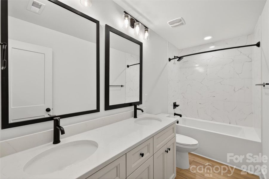 Furnished interior view inside a new home in , Davidson (Image 12).