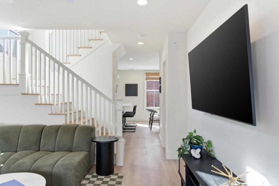 Furnished interior view inside a new home in , Charleston (Image 11).
