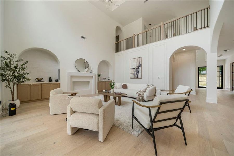 Furnished interior view inside a new home in , Lawrenceville (Image 29).