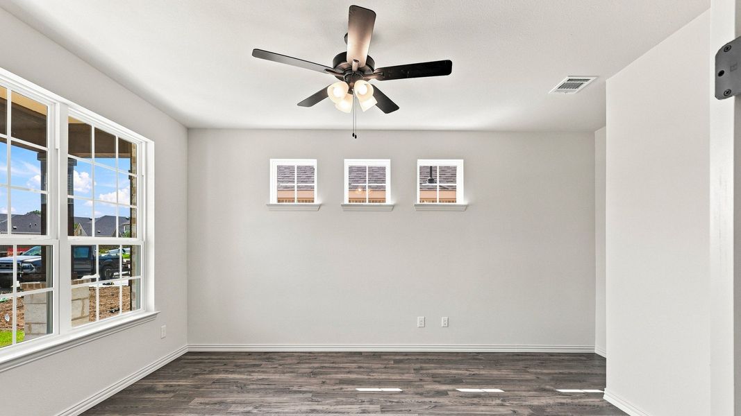 Furnished interior view inside a new home in Taylor Estates, Corinth (Image 42).