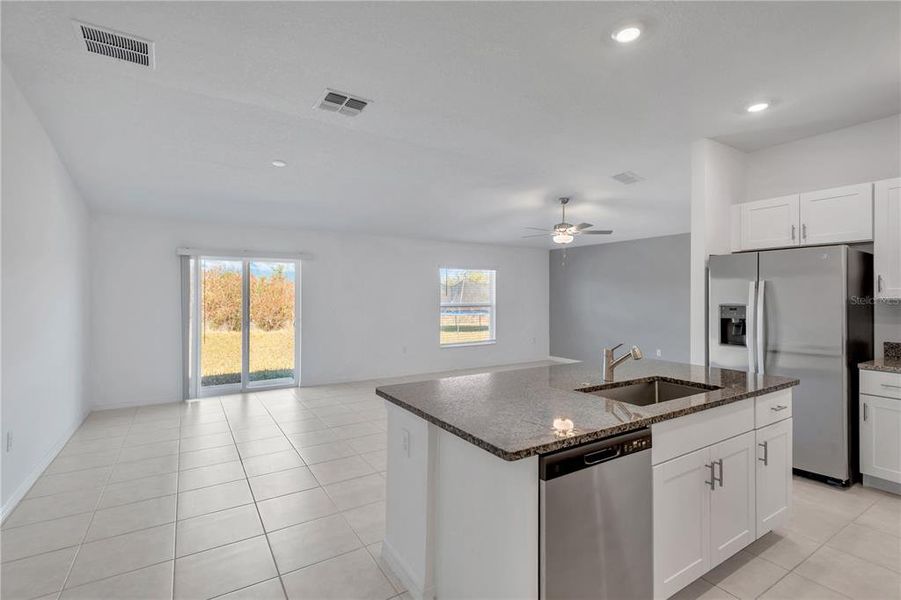 Furnished interior view inside a new home in Berry Bay, Wimauma (Image 6). Furnished interior view inside a new home in Berry Bay, Wimauma (Image 6).