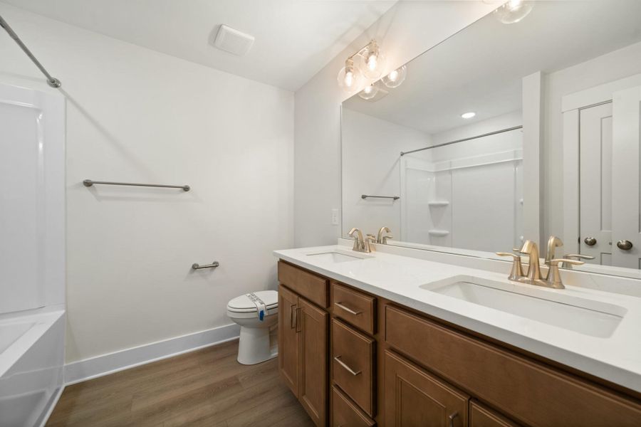 Furnished interior view inside a new home in Grove Park, Clemmons (Image 13). Furnished interior view inside a new home in Grove Park, Clemmons (Image 13).