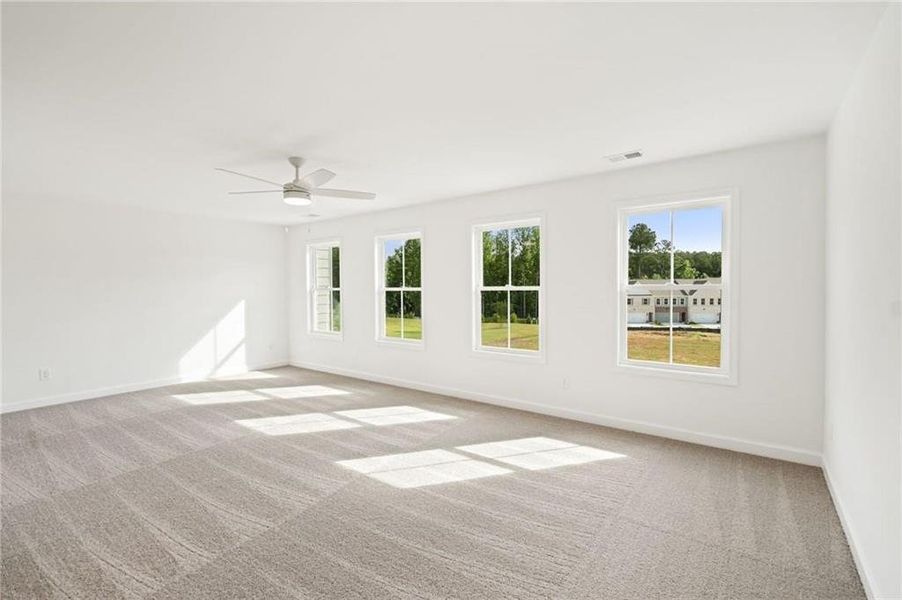 Spacious, unfurnished interior of a new home in Wildwood Place, Powder Springs (Image 7). Spacious, unfurnished interior of a new home in Wildwood Place, Powder Springs (Image 7).