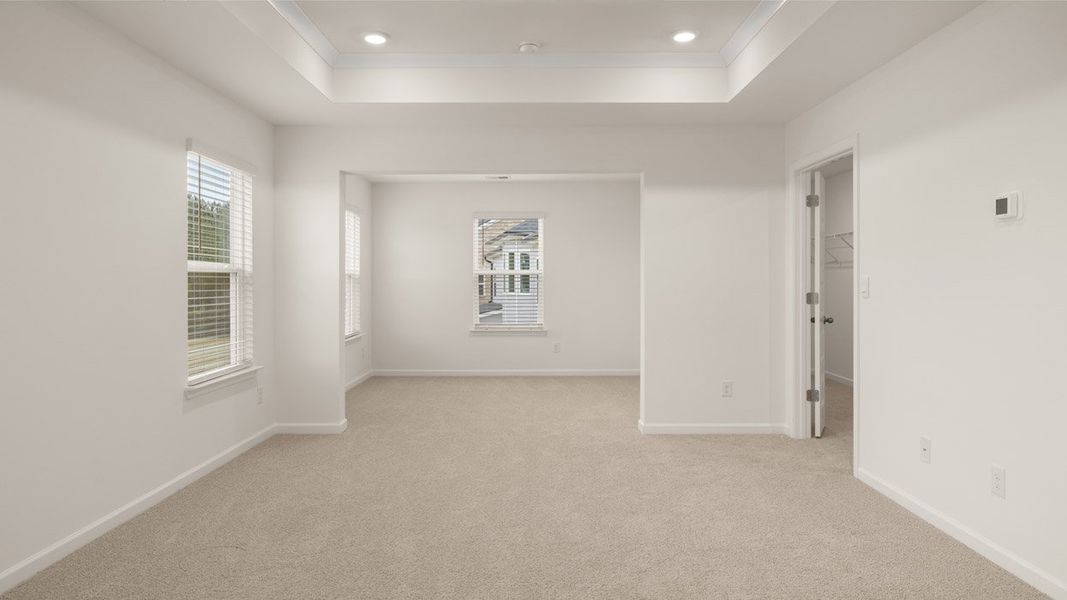Spacious, unfurnished interior of a new home in Westland, Bogart (Image 30).