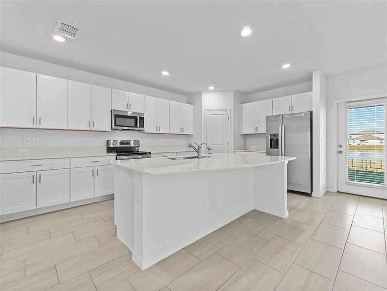 Furnished interior view inside a new home in , San Antonio (Image 4). Furnished interior view inside a new home in , San Antonio (Image 4).