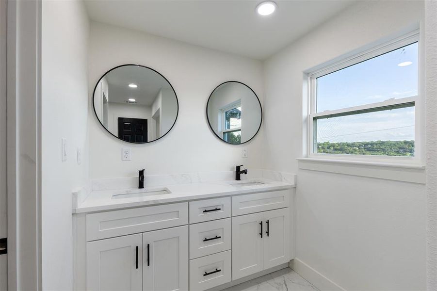 Furnished interior view inside a new home in , Granbury (Image 13).