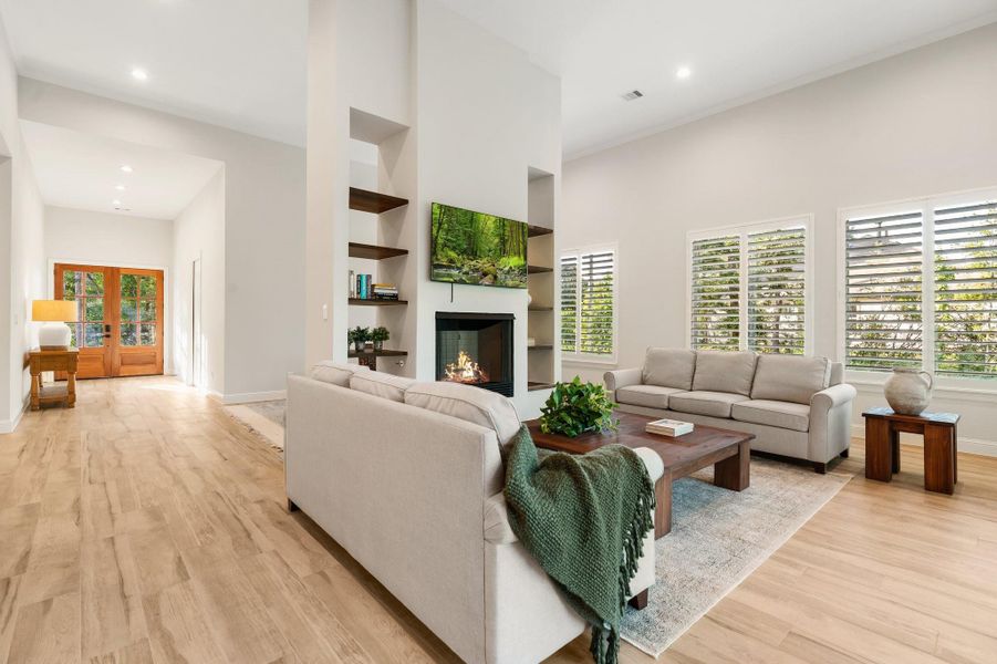 Furnished interior view inside a new home in , Tomball (Image 17). Furnished interior view inside a new home in , Tomball (Image 17).