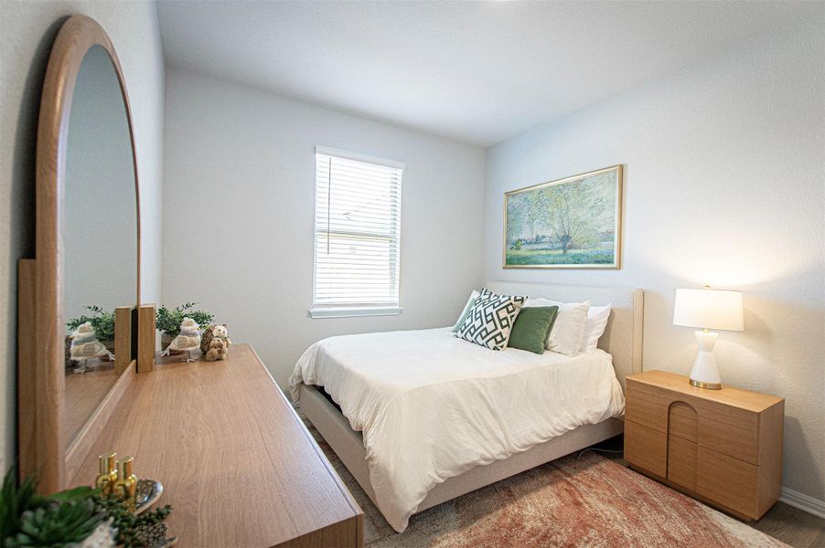 Furnished interior view inside a new home in Sage Hollow, Kyle (Image 24).