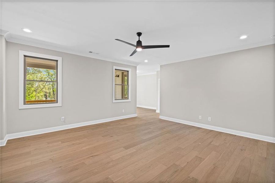 Spacious, unfurnished interior of a new home in , Canton (Image 13).