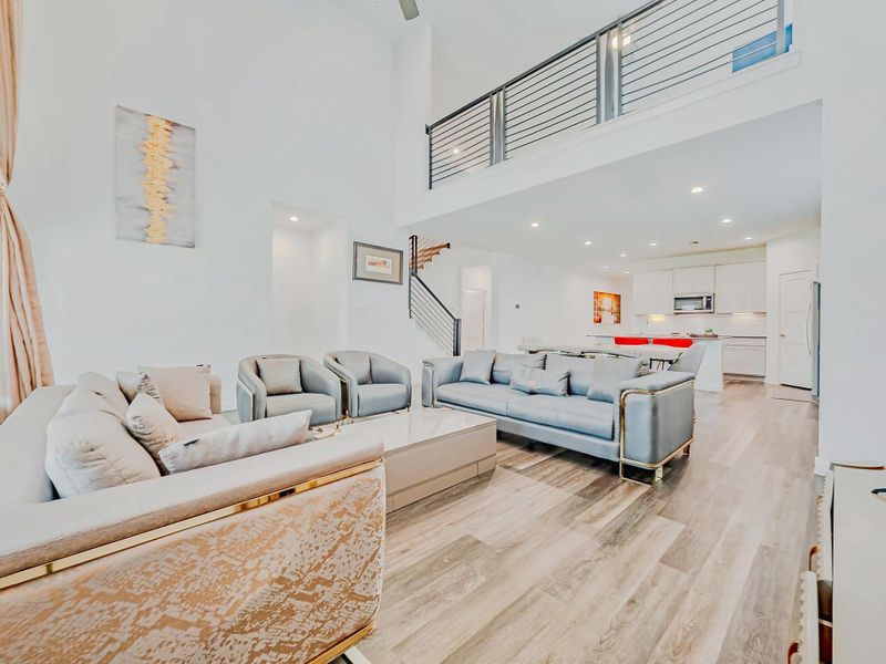 Furnished interior view inside a new home in , Katy (Image 24).