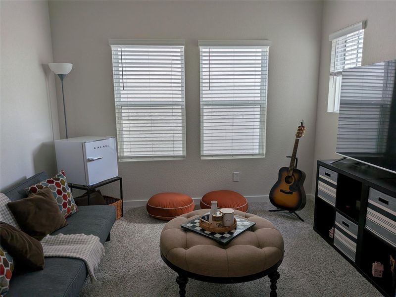 Furnished interior view inside a new home in McClendon Park Village, Houston (Image 22).