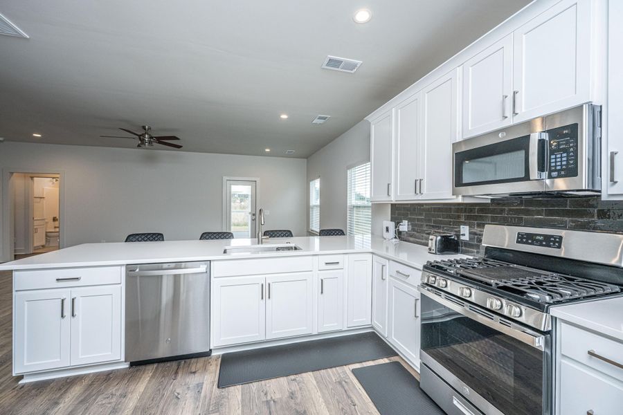 Furnished interior view inside a new home in , North Charleston (Image 7). Furnished interior view inside a new home in , North Charleston (Image 7).