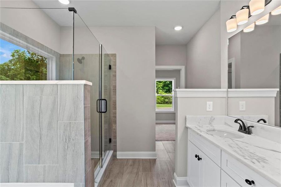 Furnished interior view inside a new home in , Dallas (Image 4). Furnished interior view inside a new home in , Dallas (Image 4).