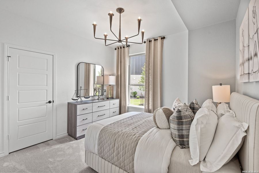 Furnished interior view inside a new home in Dove Song, Marion (Image 8).