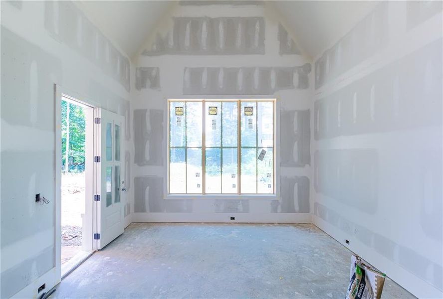 In-progress construction of a new home in , Alpharetta, GA (Image 2). In-progress construction of a new home in , Alpharetta, GA (Image 2).