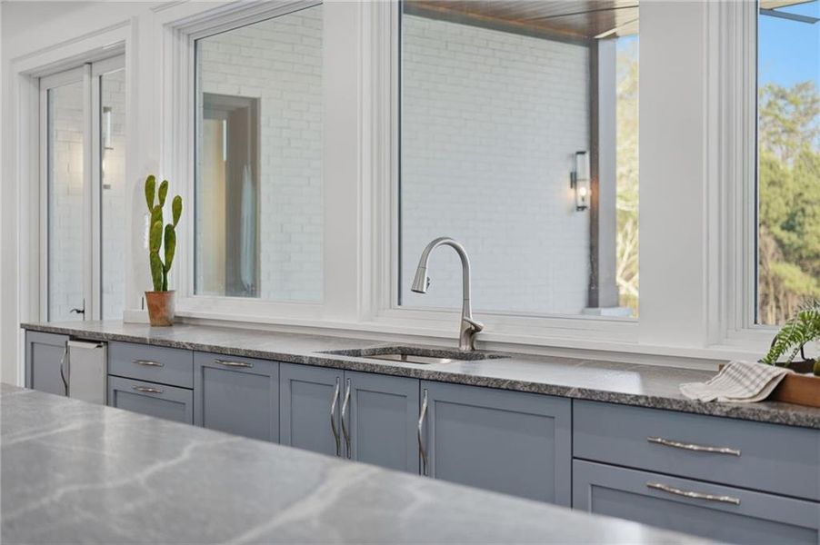 Close-up of interior finishes inside a home in , Gainesville (Image 23).