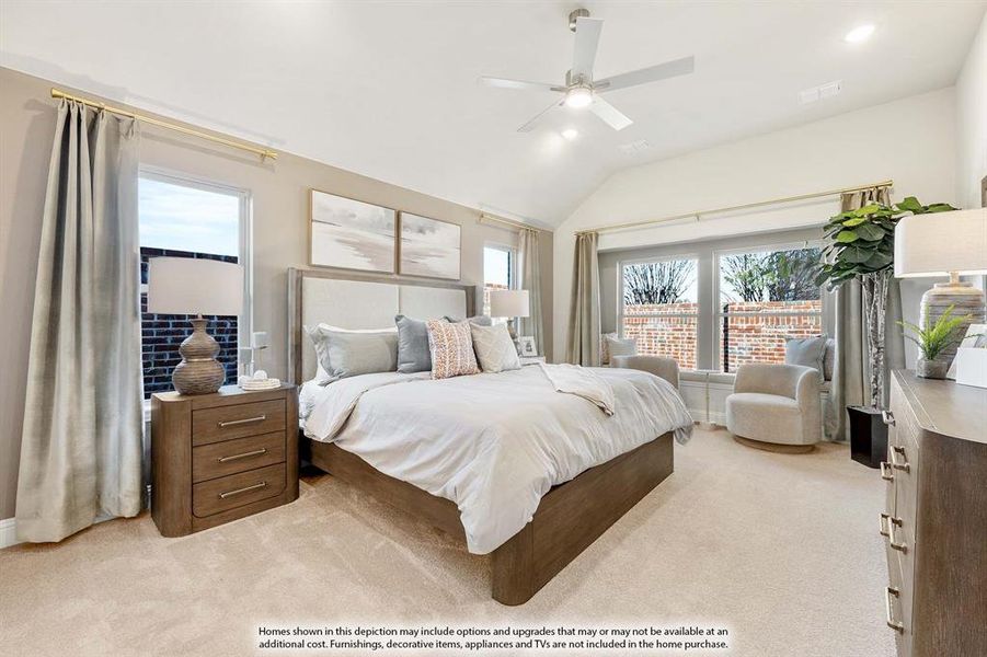 Furnished interior view inside a new home in Sutton Fields, Celina (Image 14).