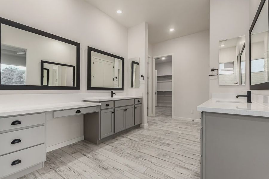 Furnished interior view inside a new home in Valencia at Granite Vista, Waddell (Image 11).