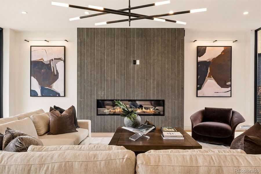 Furnished interior view inside a new home in , Denver (Image 9).