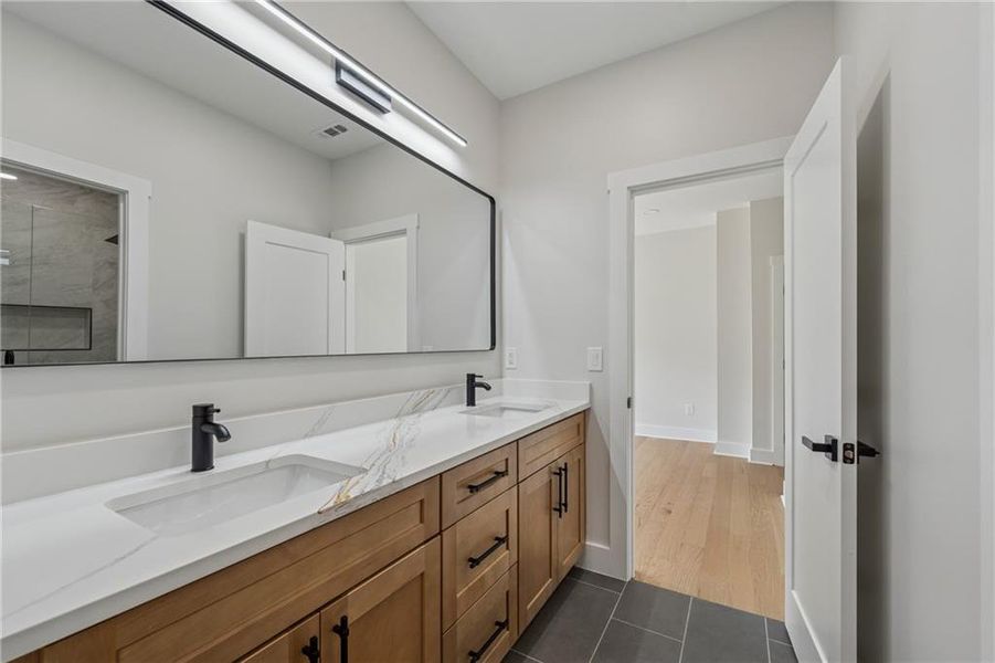 Furnished interior view inside a new home in , Loganville (Image 12).