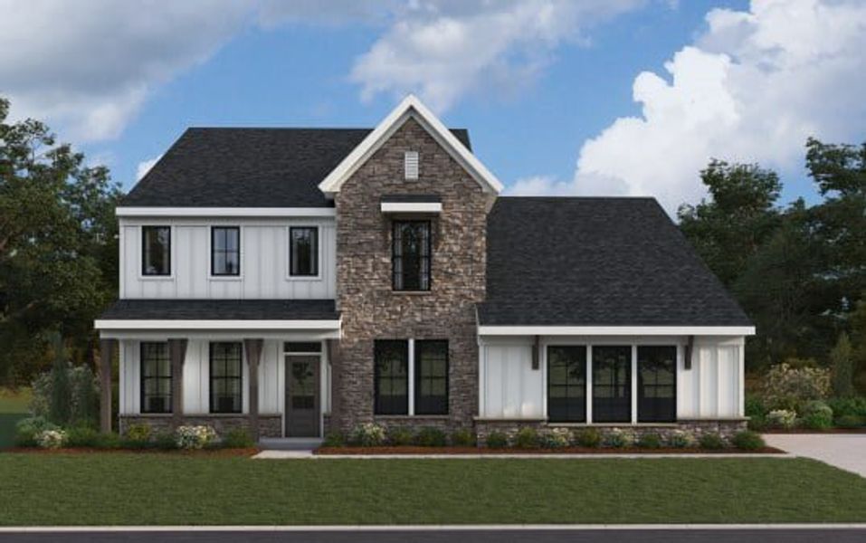 Representative exterior photo of a completed home built from the Winston by Fischer Homes in The Sandbar, Anna Maria, FL (Image 10).