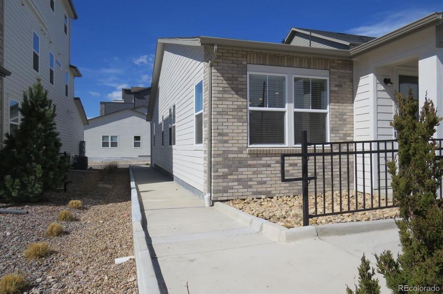 Exterior details and patio area of a home in , Denver (Image 21).