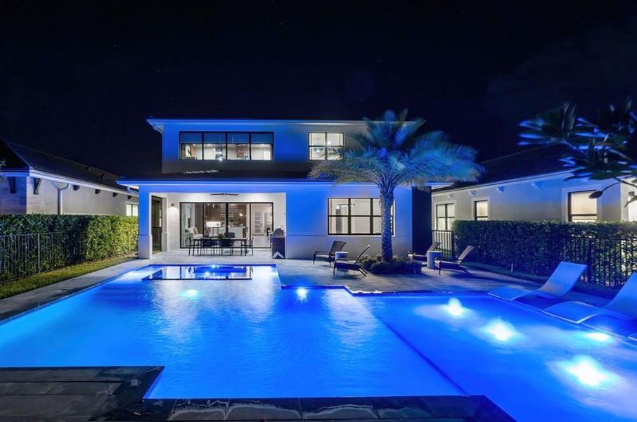 Exterior details and patio area of a home in , Palm Beach Gardens (Image 23). Exterior details and patio area of a home in , Palm Beach Gardens (Image 23).