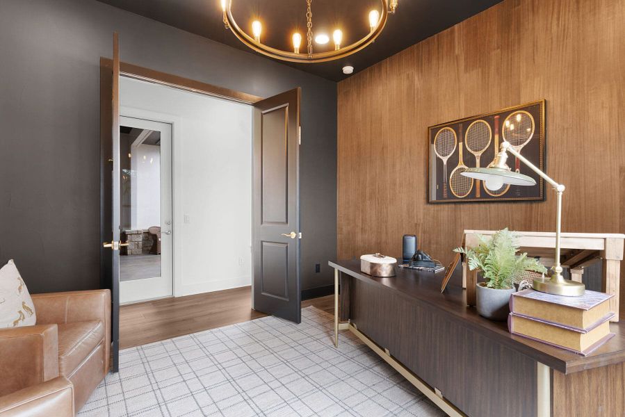 Furnished interior view inside a new home in Enchanted Bluff, Garden Ridge (Image 39). Furnished interior view inside a new home in Enchanted Bluff, Garden Ridge (Image 39).