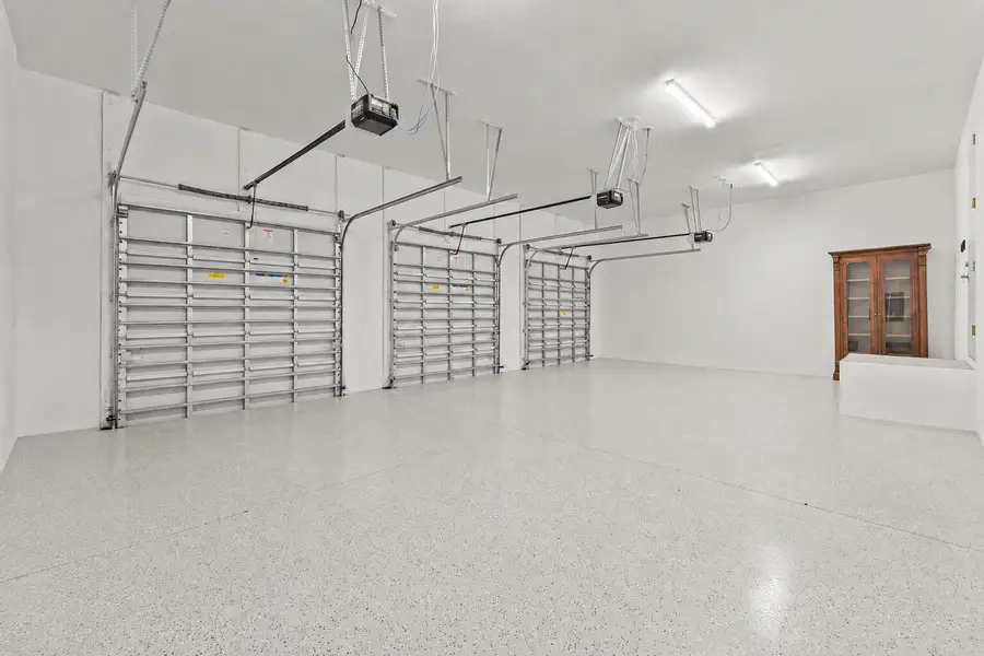 Three bay garage