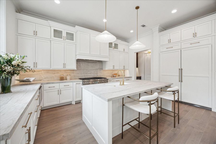 Kitchen to feature custom Benedettini cabinetry throughout. **Photo is of another home in the community and for information purposes only. Buyer to verify all details.** Kitchen to feature custom Benedettini cabinetry throughout. **Photo is of another home in the community and for information purposes only. Buyer to verify all details.**