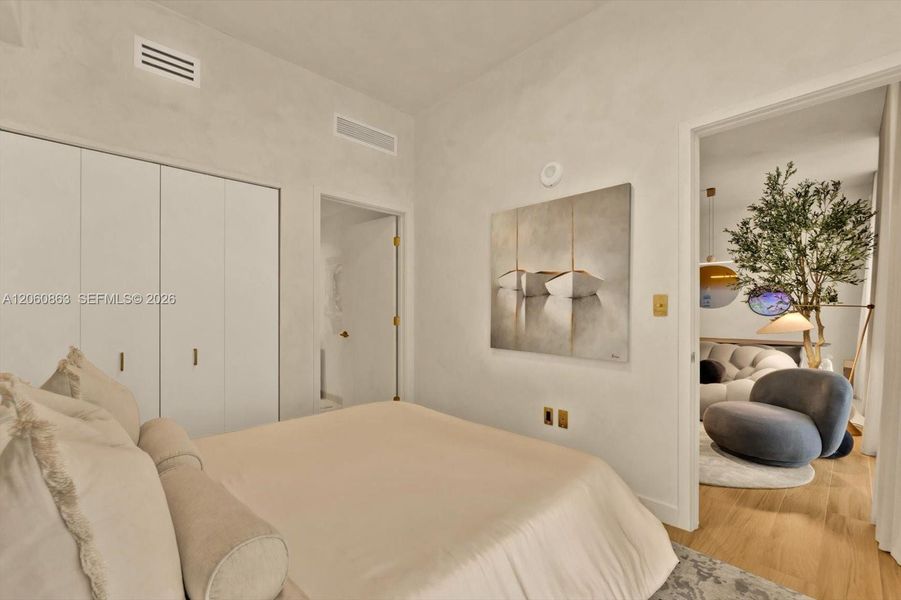 Furnished interior view inside a new home in , Miami (Image 5). Furnished interior view inside a new home in , Miami (Image 5).