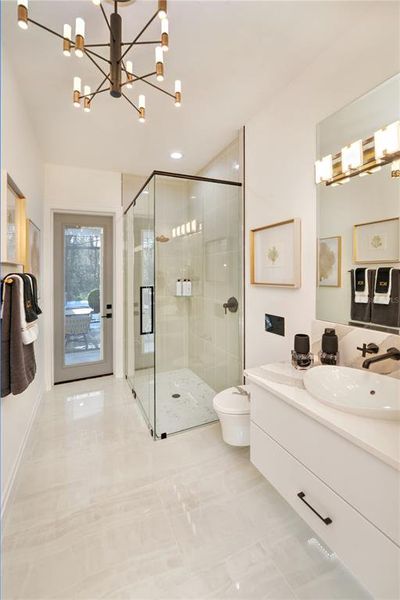 Furnished interior view inside a new home in The Estates at Brown's Landing, Port Orange (Image 19).