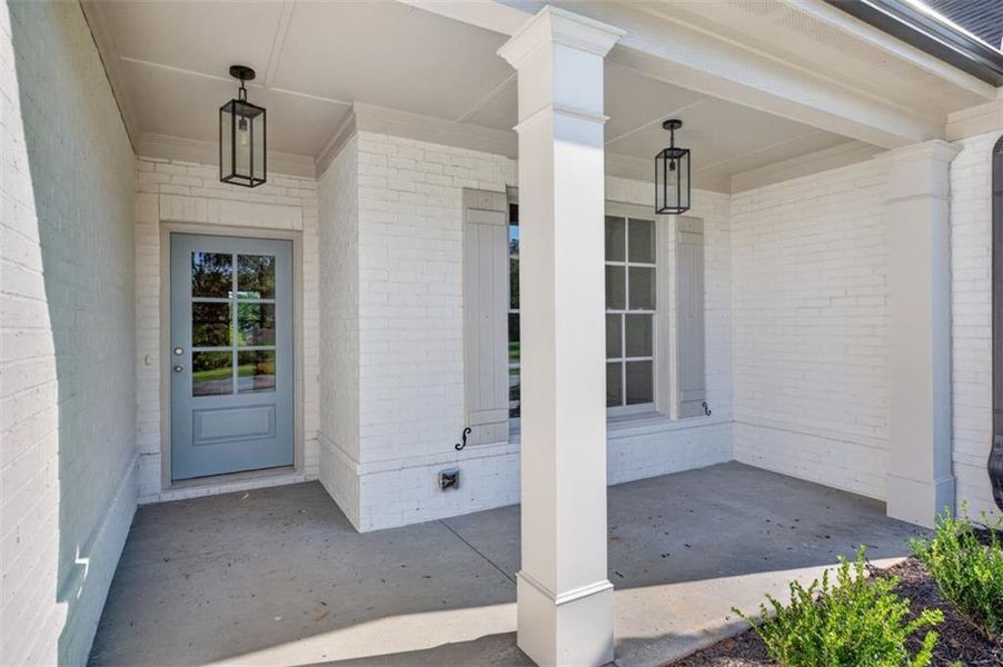 Exterior details and patio area of a home in , Gainesville (Image 31).