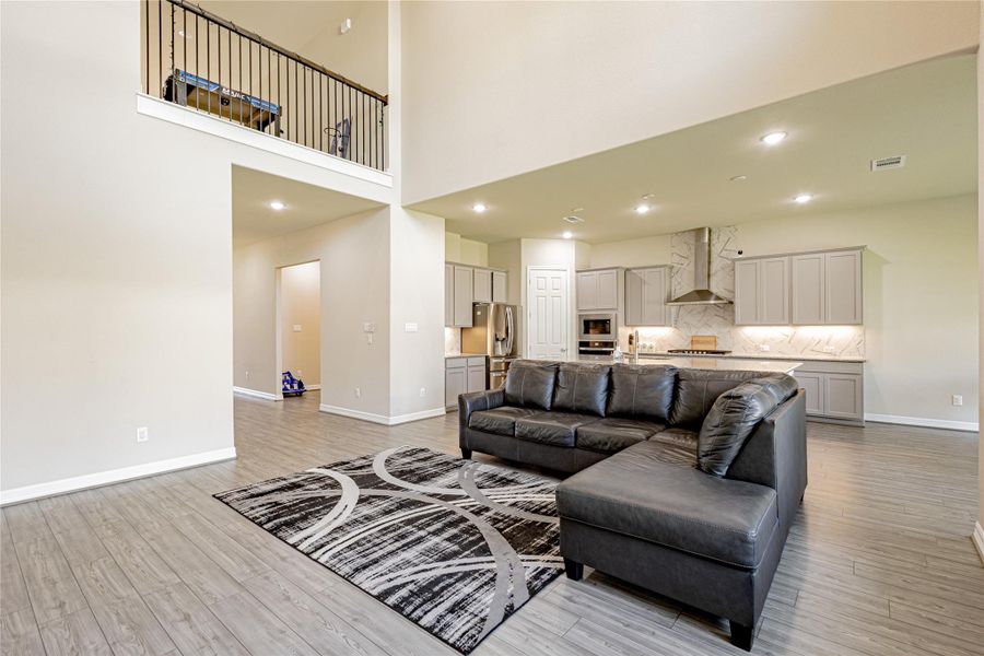 Furnished interior view inside a new home in , Richmond (Image 12).