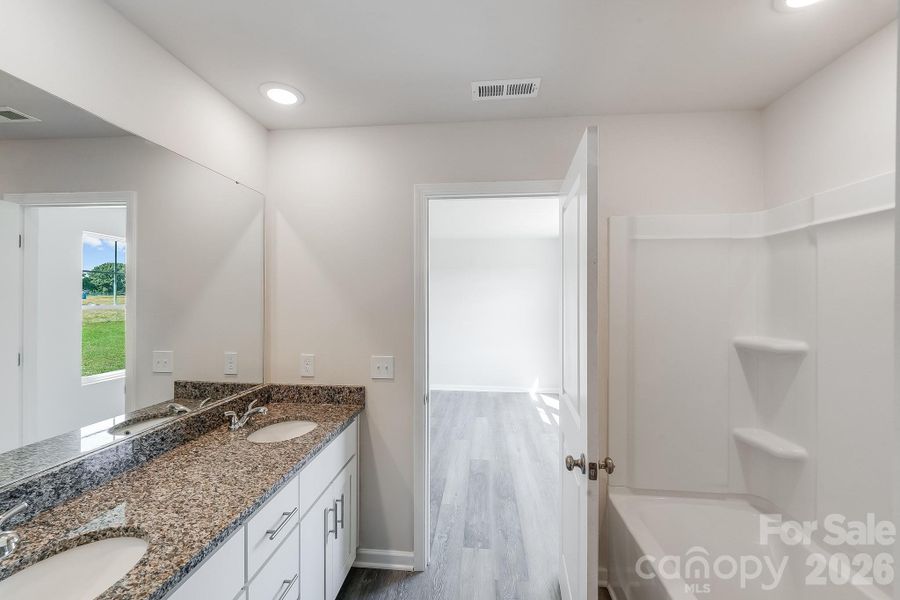 Furnished interior view inside a new home in , Statesville (Image 16). Furnished interior view inside a new home in , Statesville (Image 16).