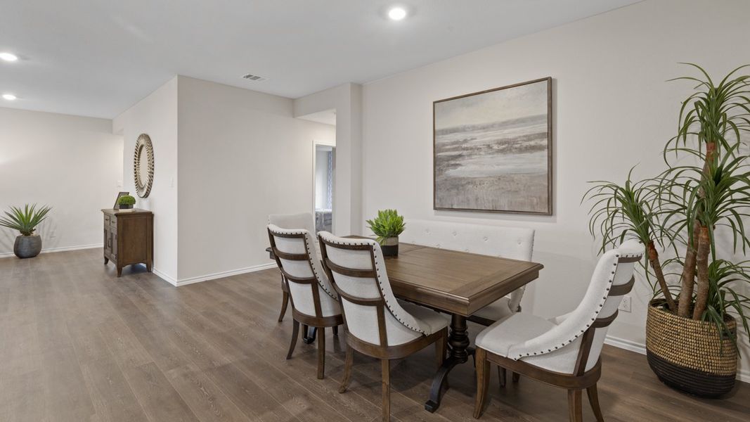 Furnished interior view inside a new home in The Reserve at Timber Creek, Lindale (Image 10).