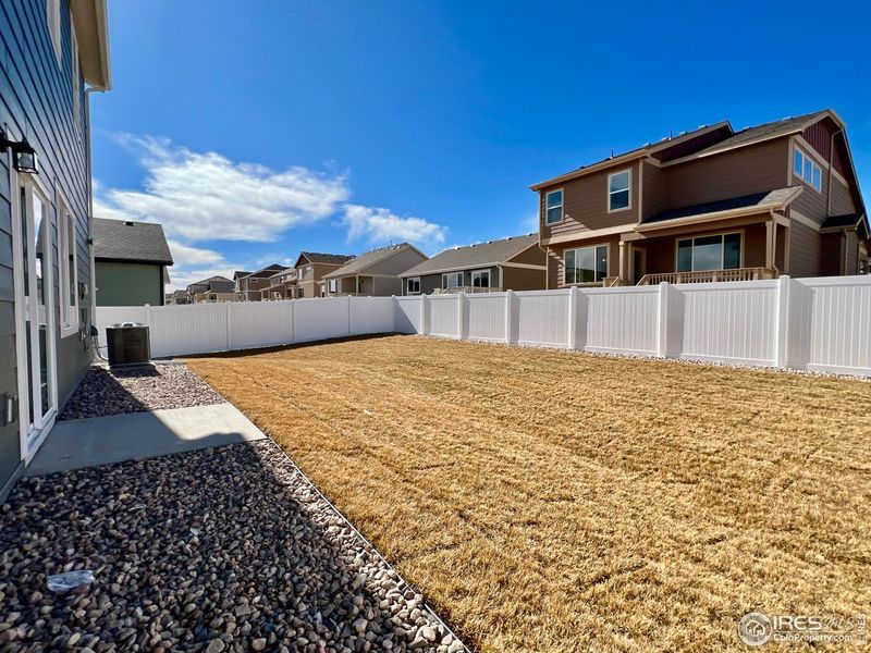 Exterior details and patio area of a home in Union Colony West, Greeley (Image 3).