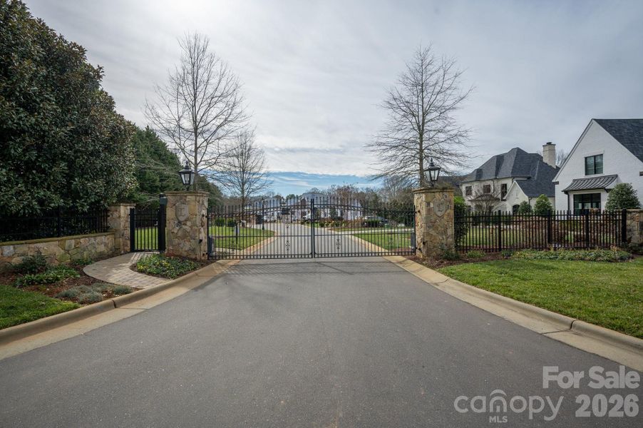 Gated with only 5 homes!