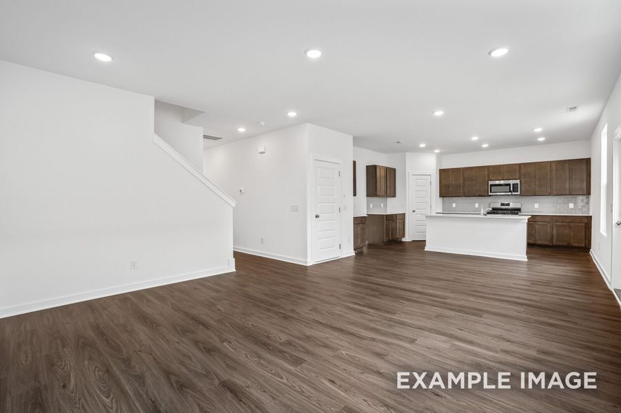 Representative unfurnished interior of a home built from the The Logan A by Davidson Homes LLC in Woods Crossing, Gallatin (Image 25).