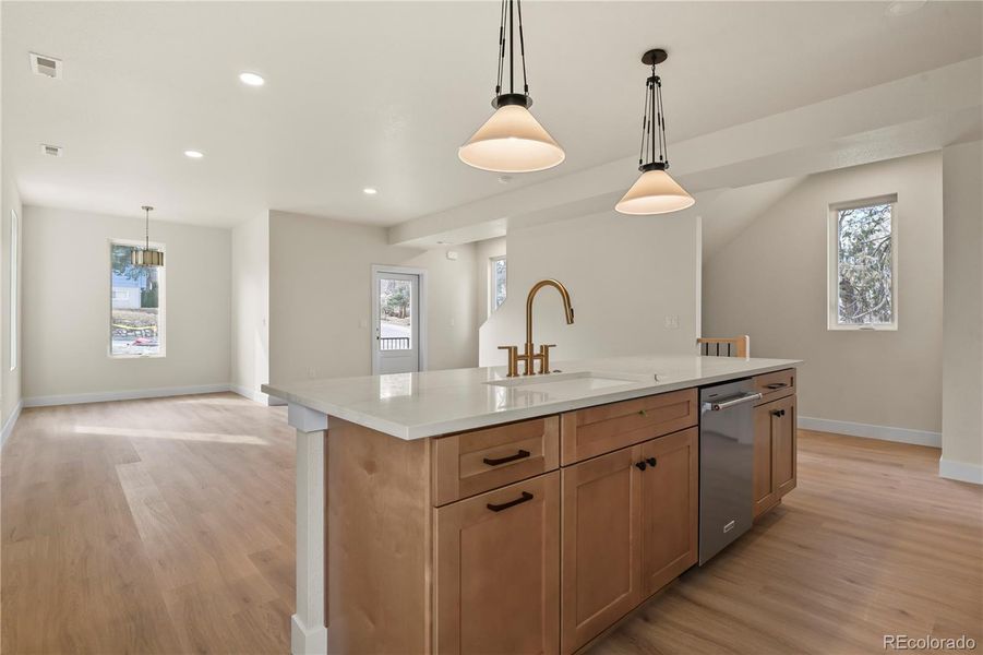 Furnished interior view inside a new home in , Colorado Springs (Image 6).